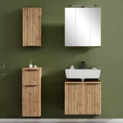 Badset Möbel-Kombination modern - Crystoga (vierteilig)