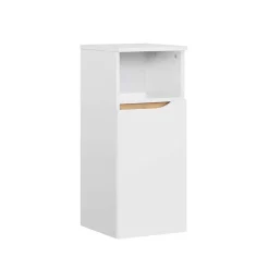Bad-Unterschrank mit Fach und Tür - Zenata