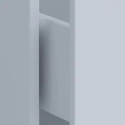 Bad-Waschplatz für die Wand in Weiß - Ipsum (zweiteilig)