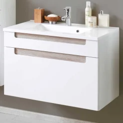 Bad-Waschtisch Tymos in Weiß