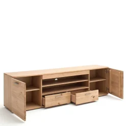 Balkeneiche TV Element 200 cm breit - Mabasa