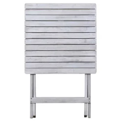 Balkon Sitzgruppe in Grey Wash - Paisly (dreiteilig)