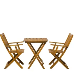 Balkon Tischgruppe für 2 Personen - Emlino (dreiteilig)