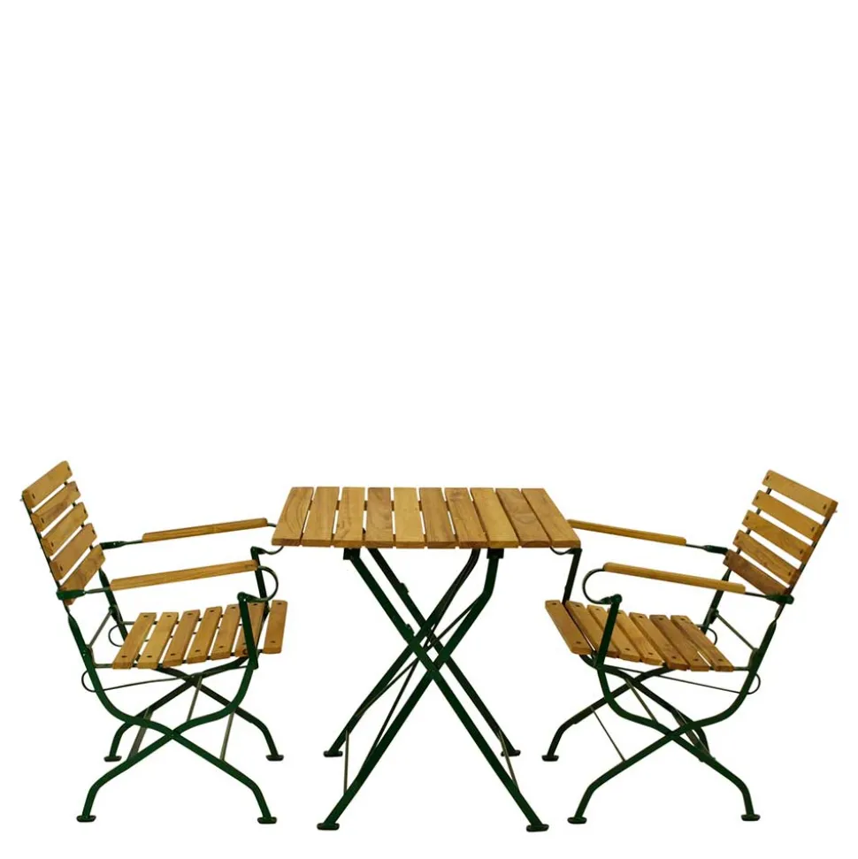 Balkonmöbel Set aus Robinie - Emily (dreiteilig)