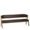 Bank für den Esstisch in Braun & Natur - Ovenciana
