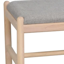 Bank mit einem Sitzplatz in Whitewash Eiche - Ulvinzo