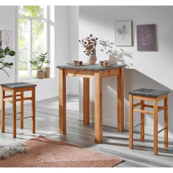 Bar Sitzgruppe Möbelset - Ribardo (dreiteilig)