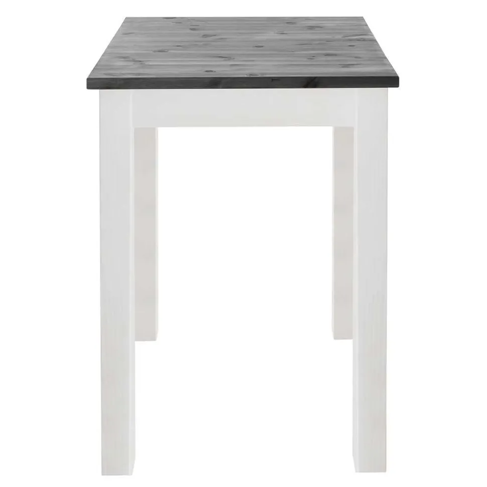 Bar Tischgruppe in Weiß und Grau - Mantryna (dreiteilig)