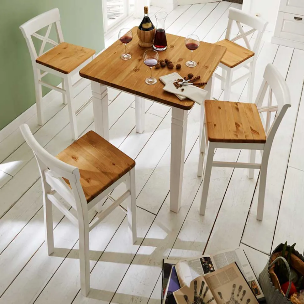 Bargruppe Lugon im Landhausstil (fünfteilig)