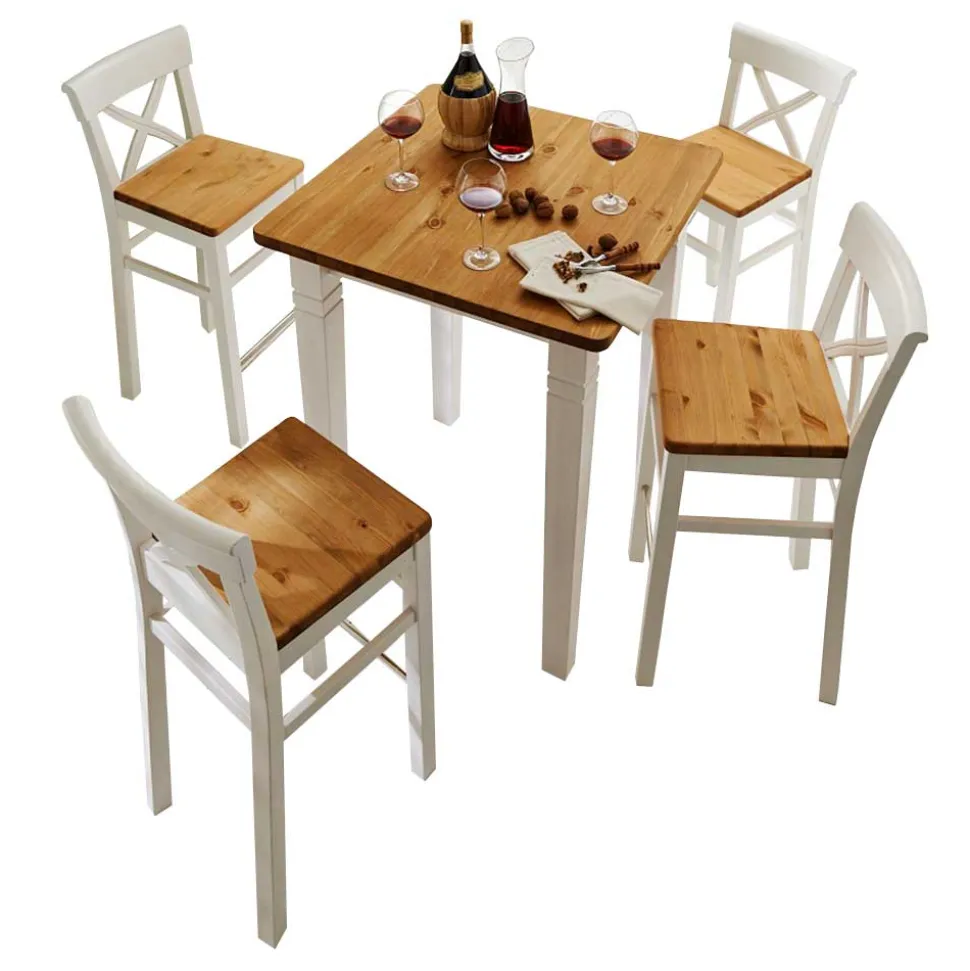 Bargruppe Lugon im Landhausstil (fünfteilig)