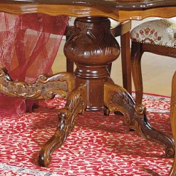 Barock Essenstisch in Oval Magari 175x110cm