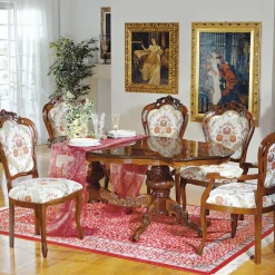 Barock Essenstisch in Oval Magari 175x110cm