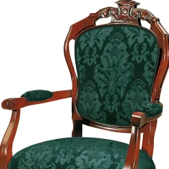 Barock Esszimmerstuhl mit Armlehnen - Vennezo
