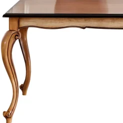 Barock Esszimmertisch in Buche Braun - Vuluza