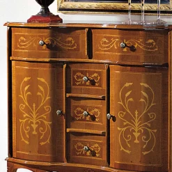 Barocke Kombikommode Agosto mit 5 Schubladen