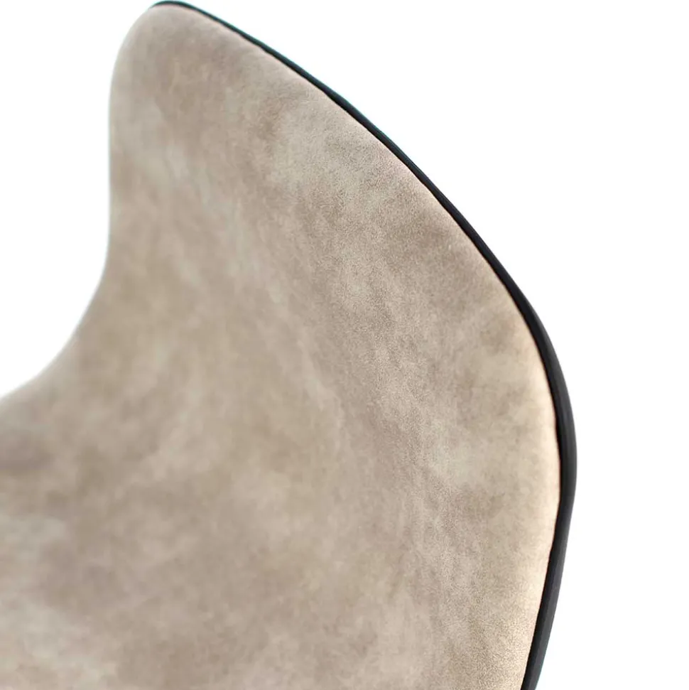 Barstühle mit gepolsterter Rückenlehne - Xivadro (2er Set)