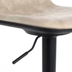 Barstühle mit gepolsterter Rückenlehne - Xivadro (2er Set)