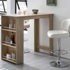 Bartisch mit Regal in Sonoma-Eiche - Calls