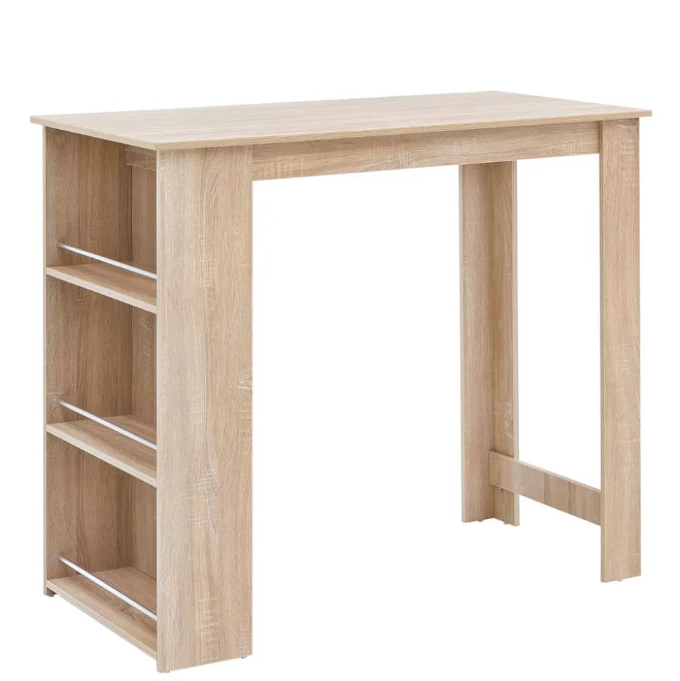 Bartisch mit Regal in Sonoma-Eiche - Calls