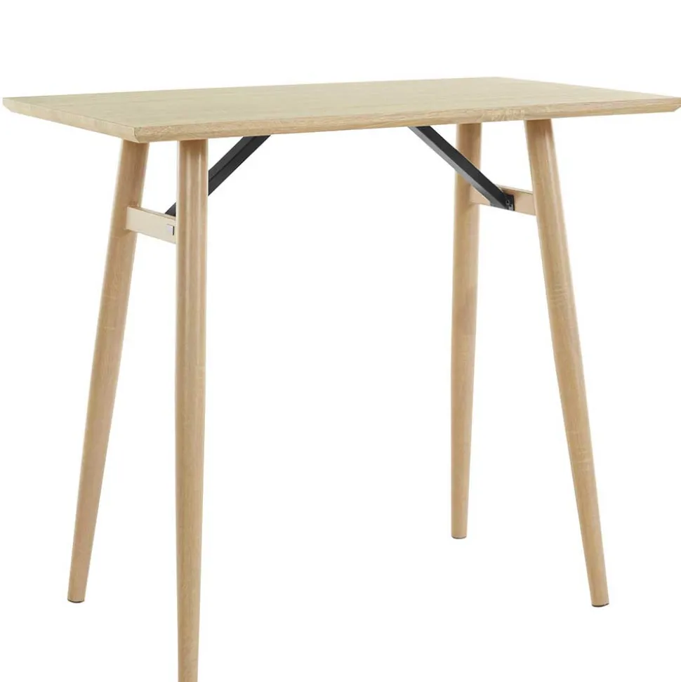 Bartisch Stehtisch in Eiche Holzoptik - Andoro