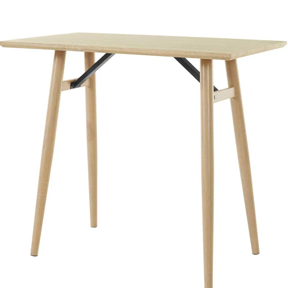 Bartisch Stehtisch in Eiche Holzoptik - Andoro