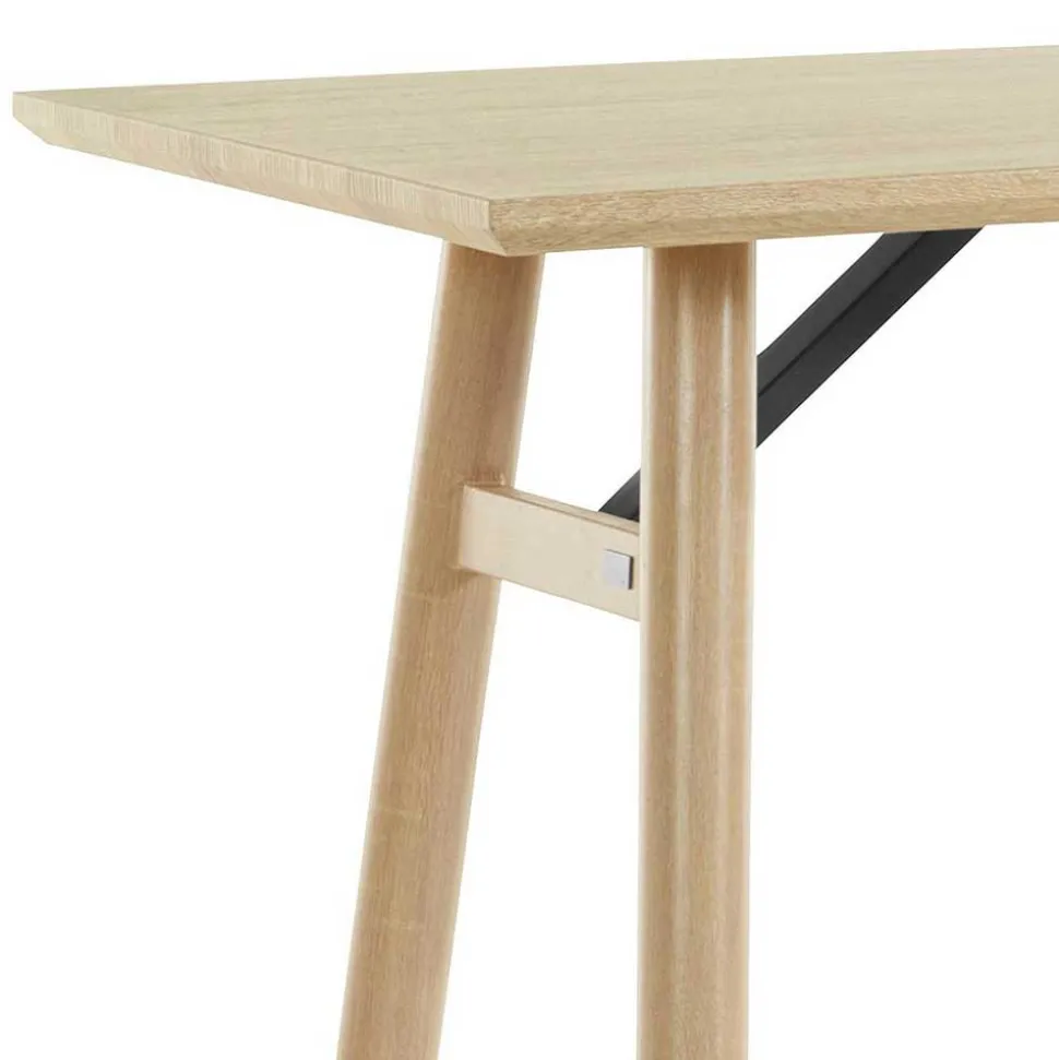 Bartisch Stehtisch in Eiche Holzoptik - Andoro