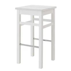 Bartisch und Barhocker in Weiß - Zanaris (dreiteilig)