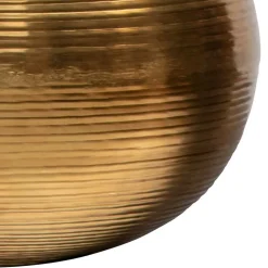 Bauchige Vasen in Altmessingfarben - Miriam (2er Set)