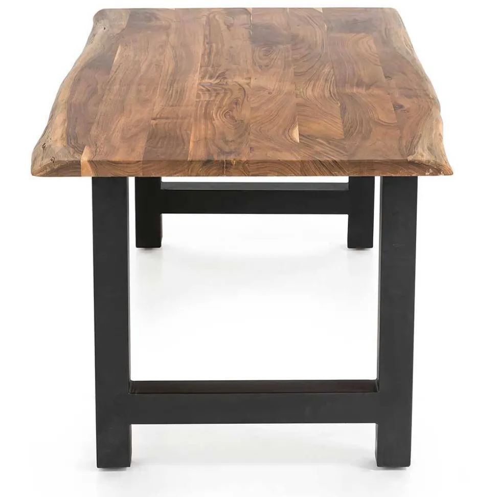 Baumkanten Tischgruppe Set - Bryan (fünfteilig)