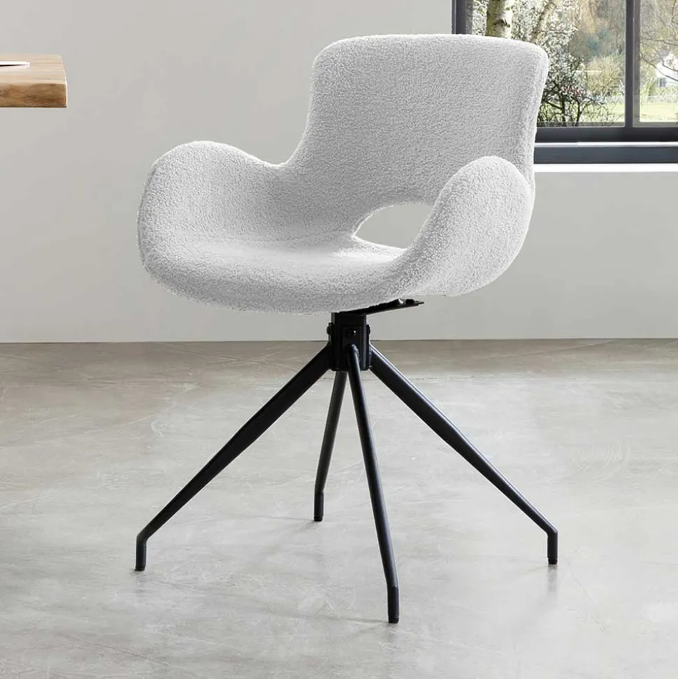 Baumkanten Tischgruppe Set - Bryan (fünfteilig)