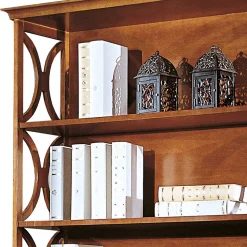 Bücher Regal in Nussbaum Braun - Exotica