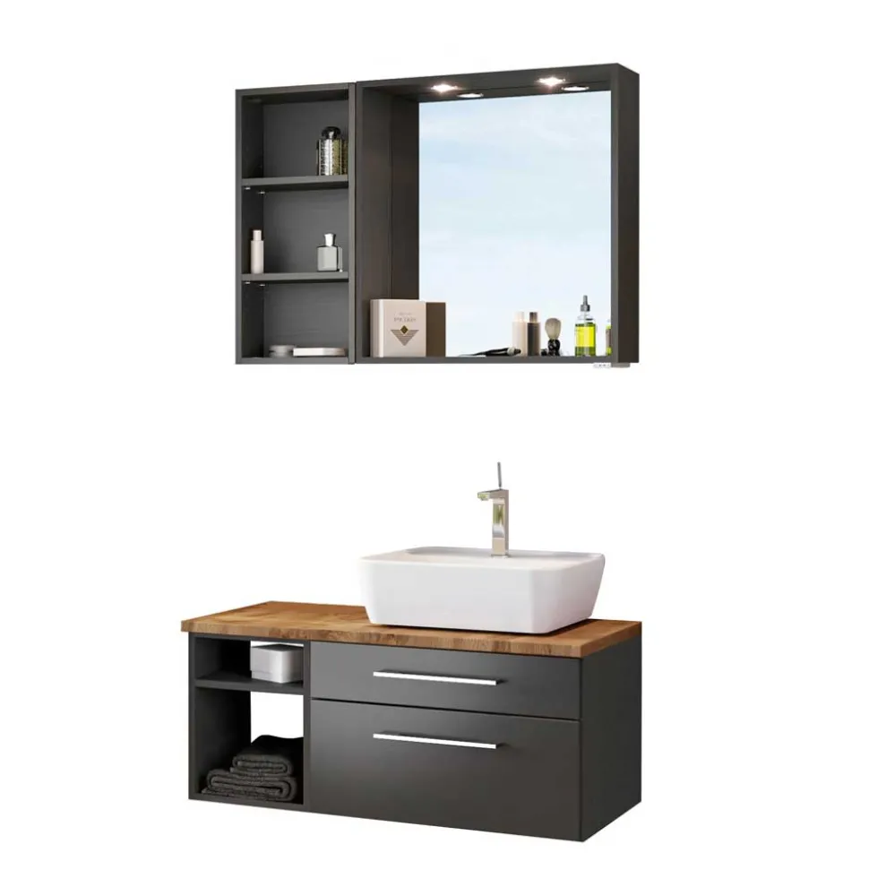 Becken & Unterschrank im Möbelset - Estregos (dreiteilig)