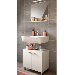 Beckenunterschrank und Spiegel Set - Harmone (zweiteilig)