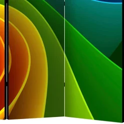 Bedruckter Paravent in Regenbogenfarben - Mapel