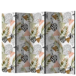 Bedruckter Paravent mit modernem Muster Motiv - Vipe