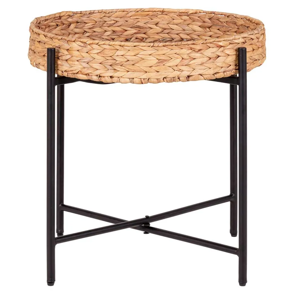 Beistelltisch aus Geflecht Wasserhyazinthe - Ofmany