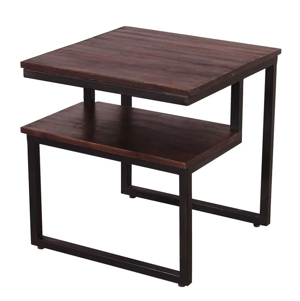 Beistelltisch aus Teak Recyclingholz - Solapura