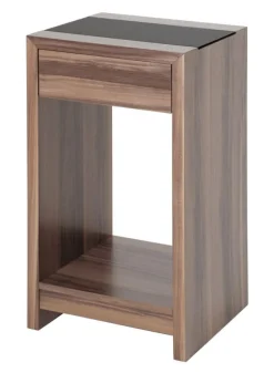 Beistelltisch Belmin in Nussbaum Dekor