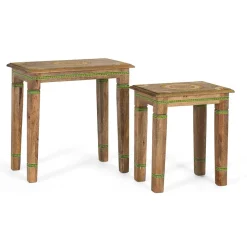Beistelltisch Duo im Boho Style - Losvonos (zweiteilig)