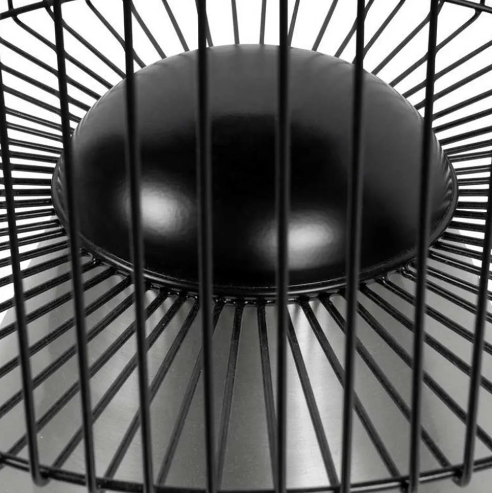 Beistelltisch in Schwarz Marmorplatte - Davork