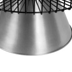 Beistelltisch in Schwarz Marmorplatte - Davork