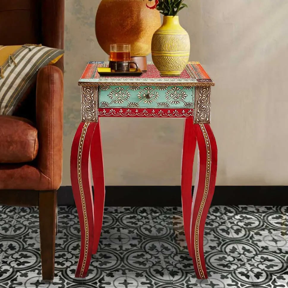 Beistelltisch mit Schublade orientalisch - Camelon