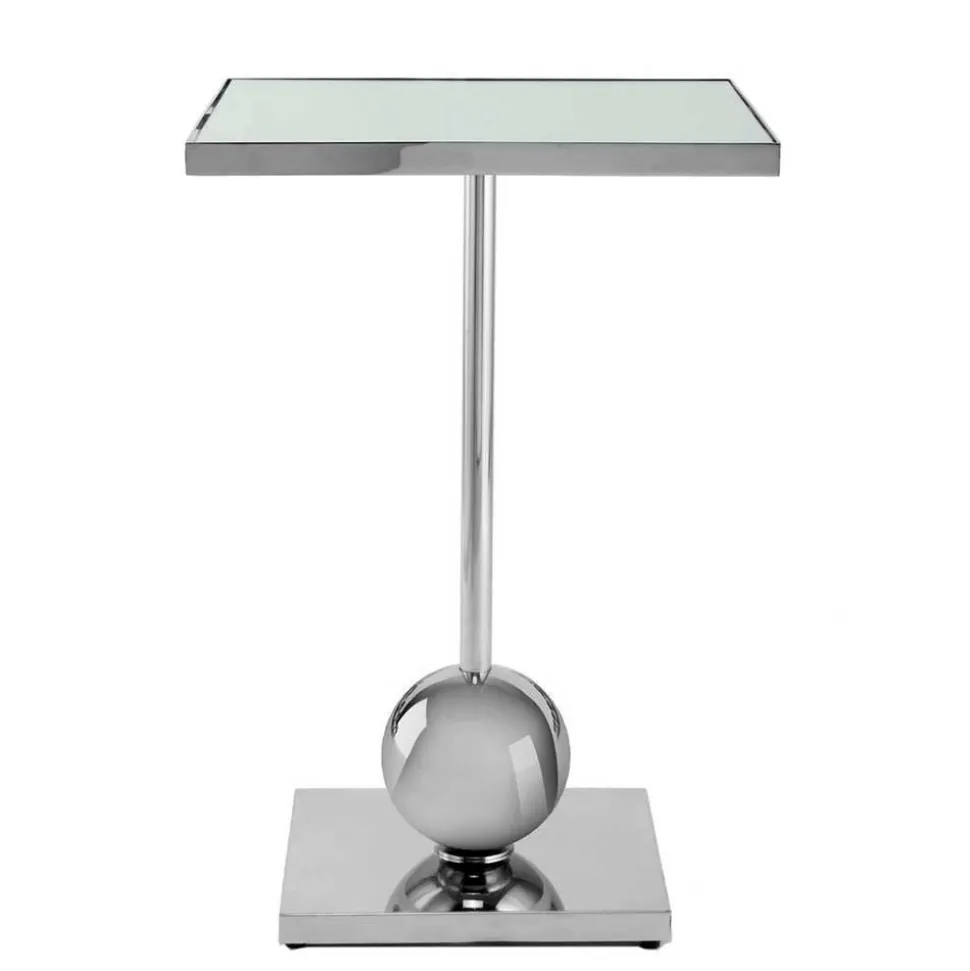 Beistelltisch mit Spiegelglas-Platte - Lusa