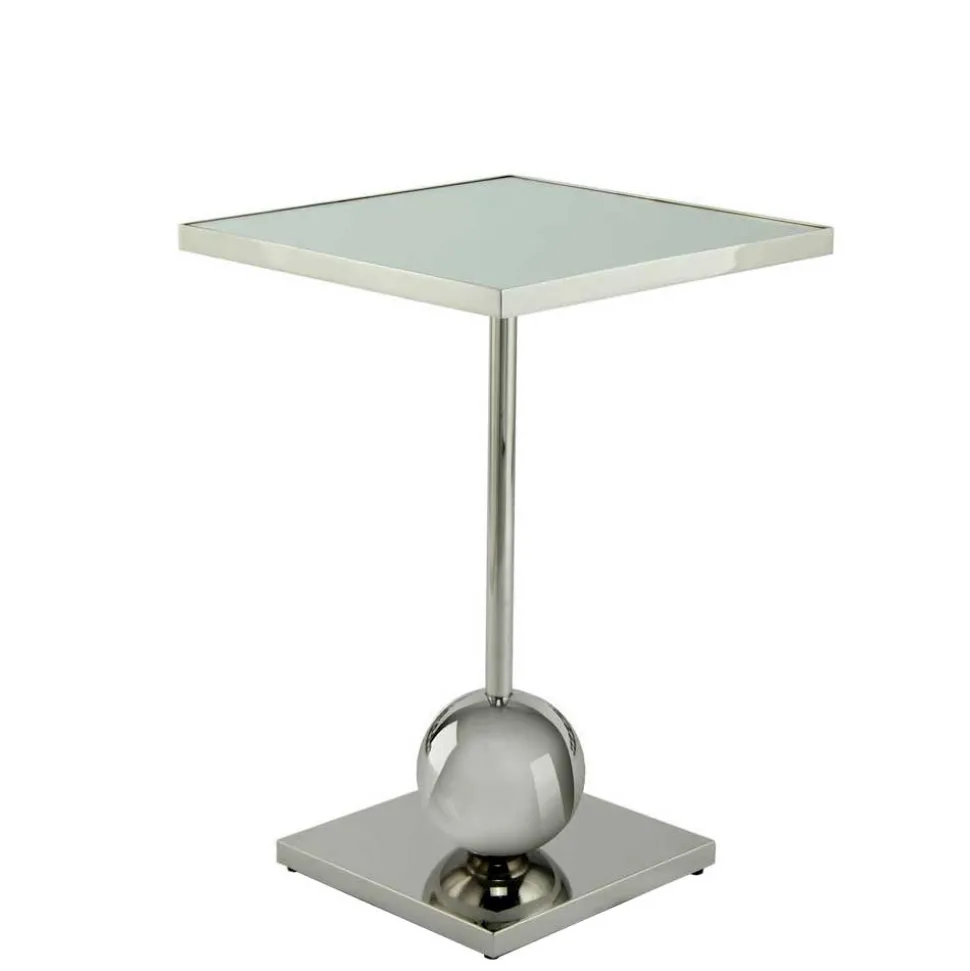 Beistelltisch mit Spiegelglas-Platte - Lusa