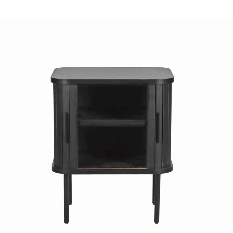 Beistelltisch Nachtkommode mit Schiebetüren - Lurymav