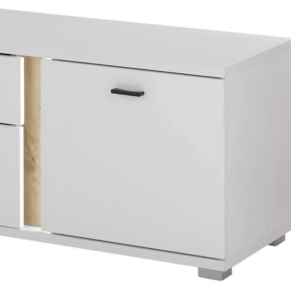 Beleuchtete TV Anbauwand Möbelset - Racelyn (dreiteilig)