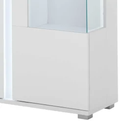 Beleuchteter Vitrinenschrank 125 cm hoch - Tirol