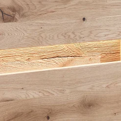 Beleuchtetes TV Element aus massiver Wildeiche - Acmida