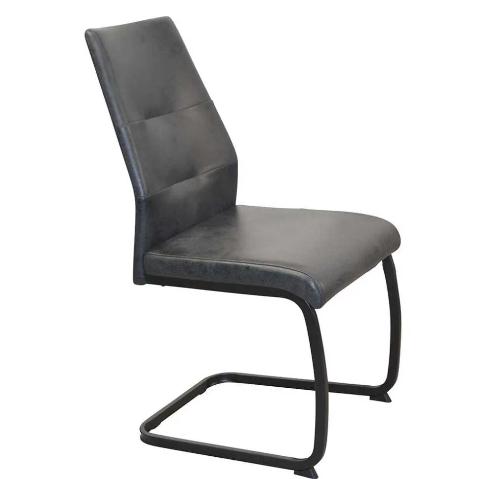 Beton Optik Tisch & Schwingstühle - Grenados (fünfteilig)