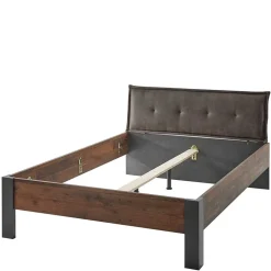 Bett & Nachtkommode 140x200 cm - Timuras (zweiteilig)